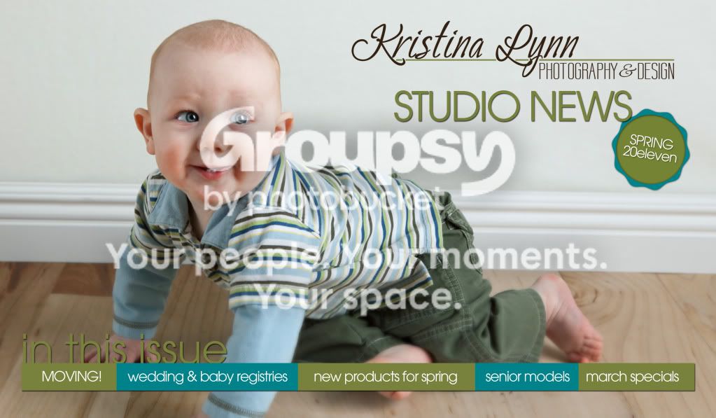 Iowa Portrait Photography | Spring Newsletter