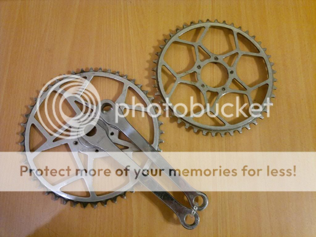 Vintage Williams Road Bike Cranks Duralumin Chainring eBay