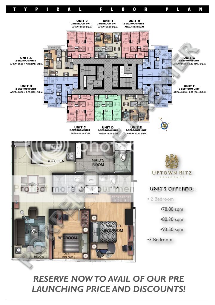 uptown ritz floorplan