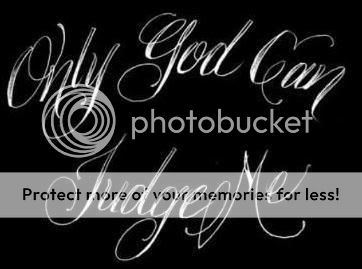 Nur Gott kann über mich endscheiden!