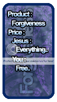 Forgiveness Cost Blue